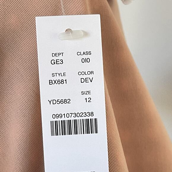 NWT J.Crew Gingham Ruched Ruffle One-Piece Swimsuit Womens Size 12 Blue White - Picture 11 of 12